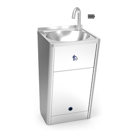 Mobiles Handwaschbecken temperaturverstellbar | Bedienung per Sensor Produktbild